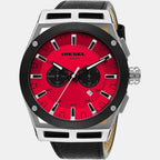 Diesel Men Round Red watch