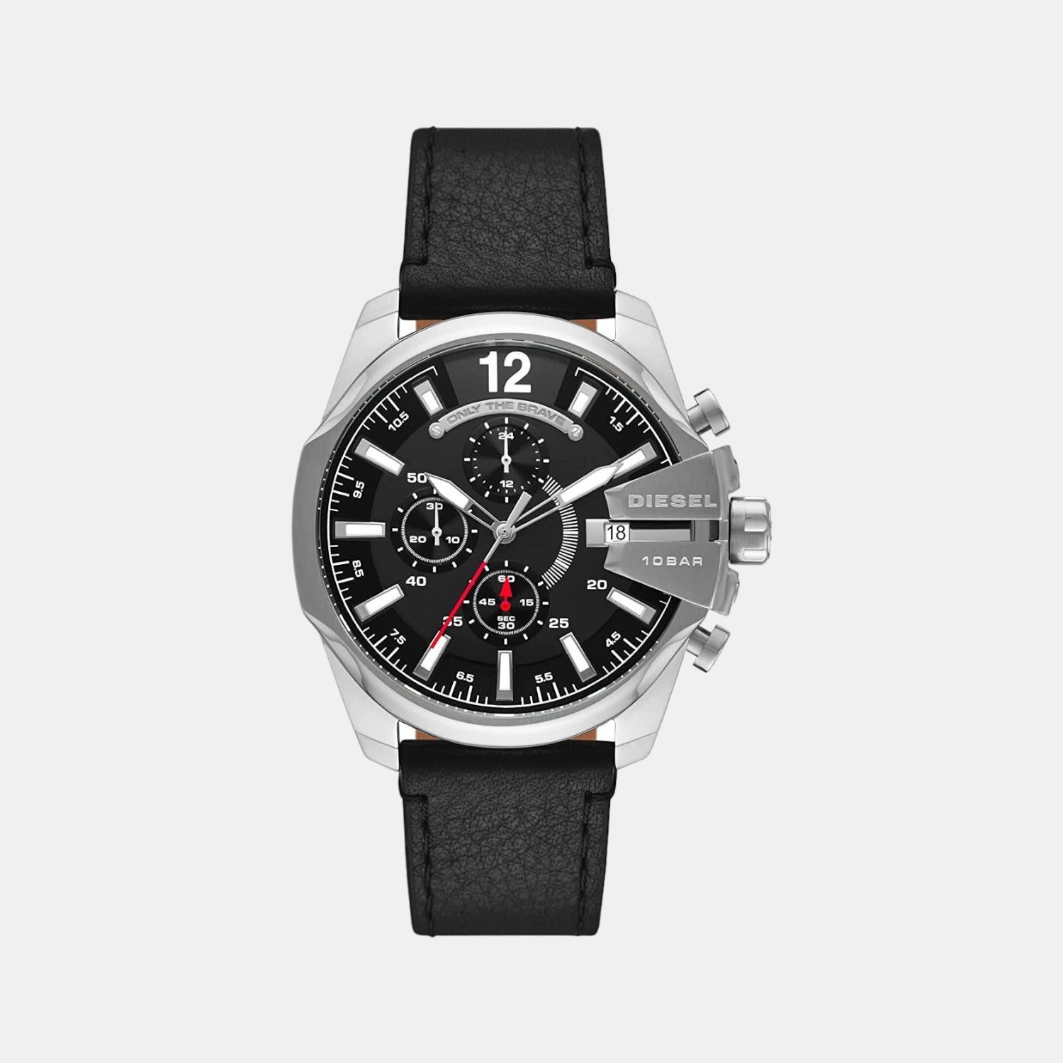 Diesel Round Black Chronograph watch