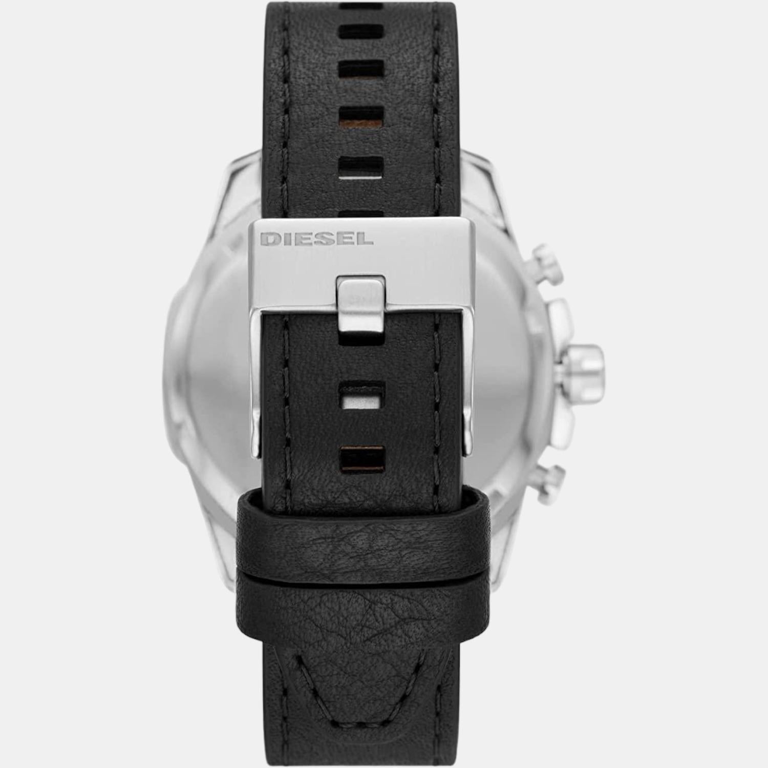 Diesel Men Round Black watch