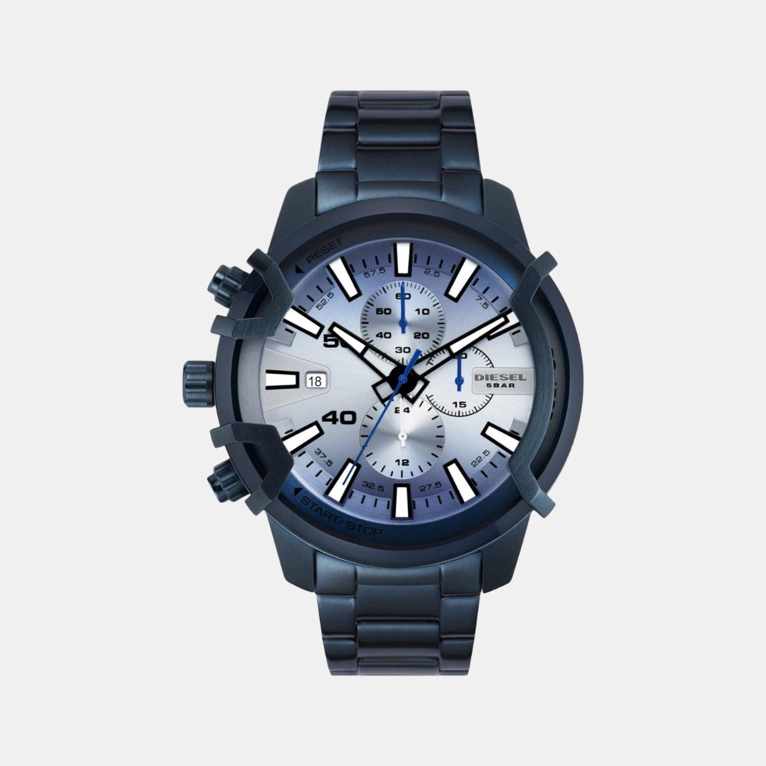 Diesel Round Blue Chronograph watch