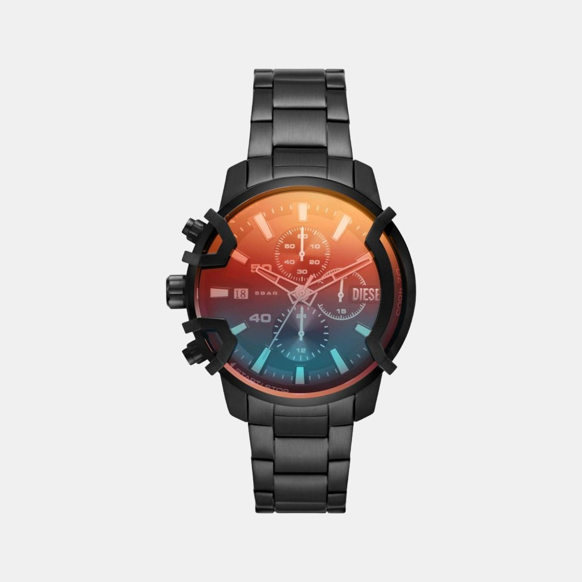 Diesel Round Two Tone Chronograph watch