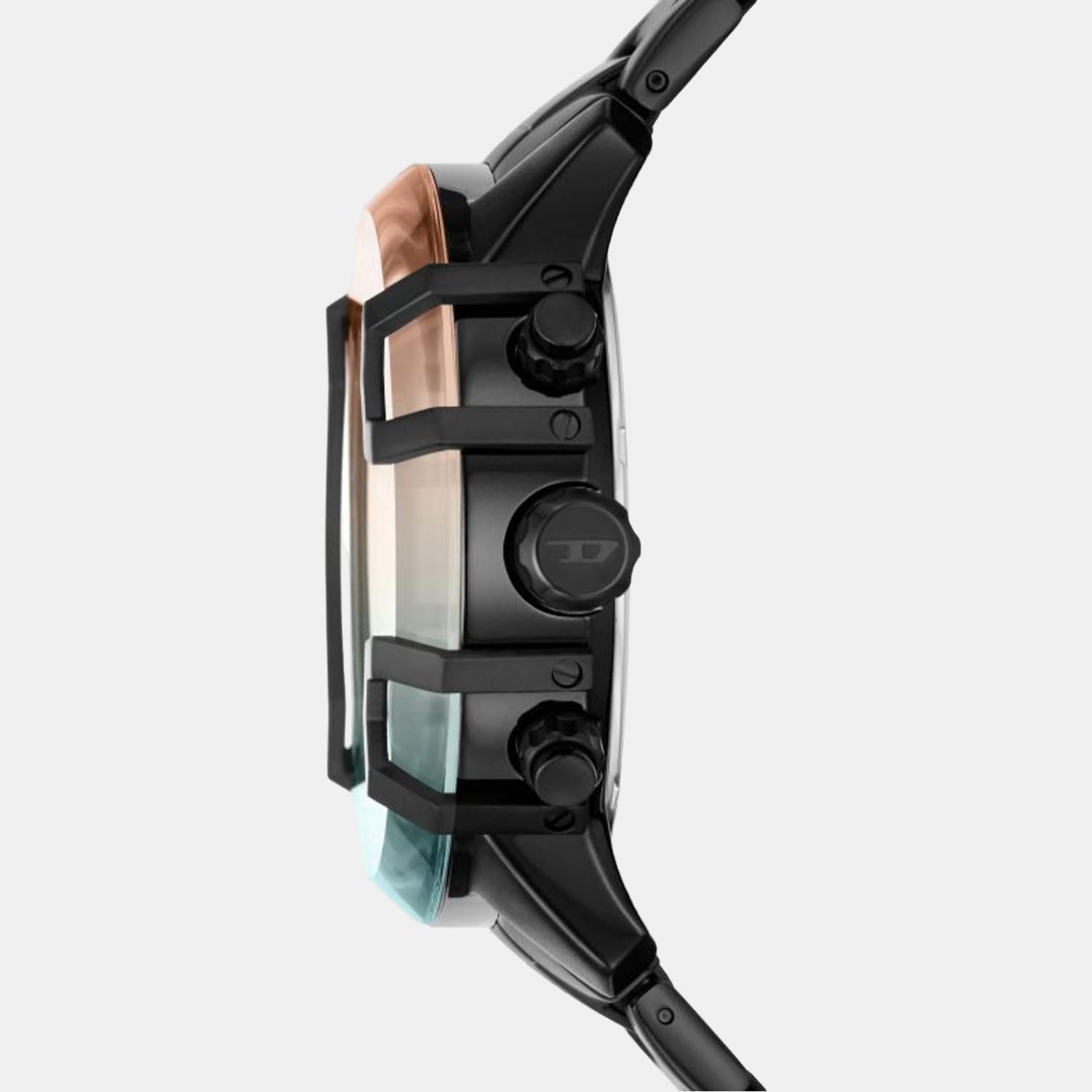 Diesel Men Round Two Tone watch