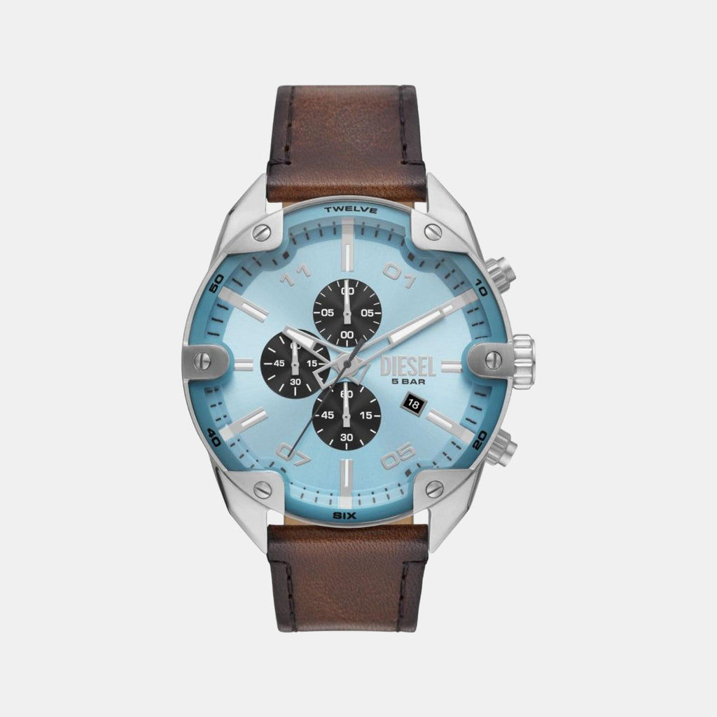 Diesel Round Blue Chronograph watch