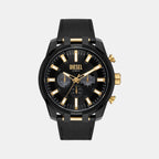 Diesel Round Black Chronograph watch