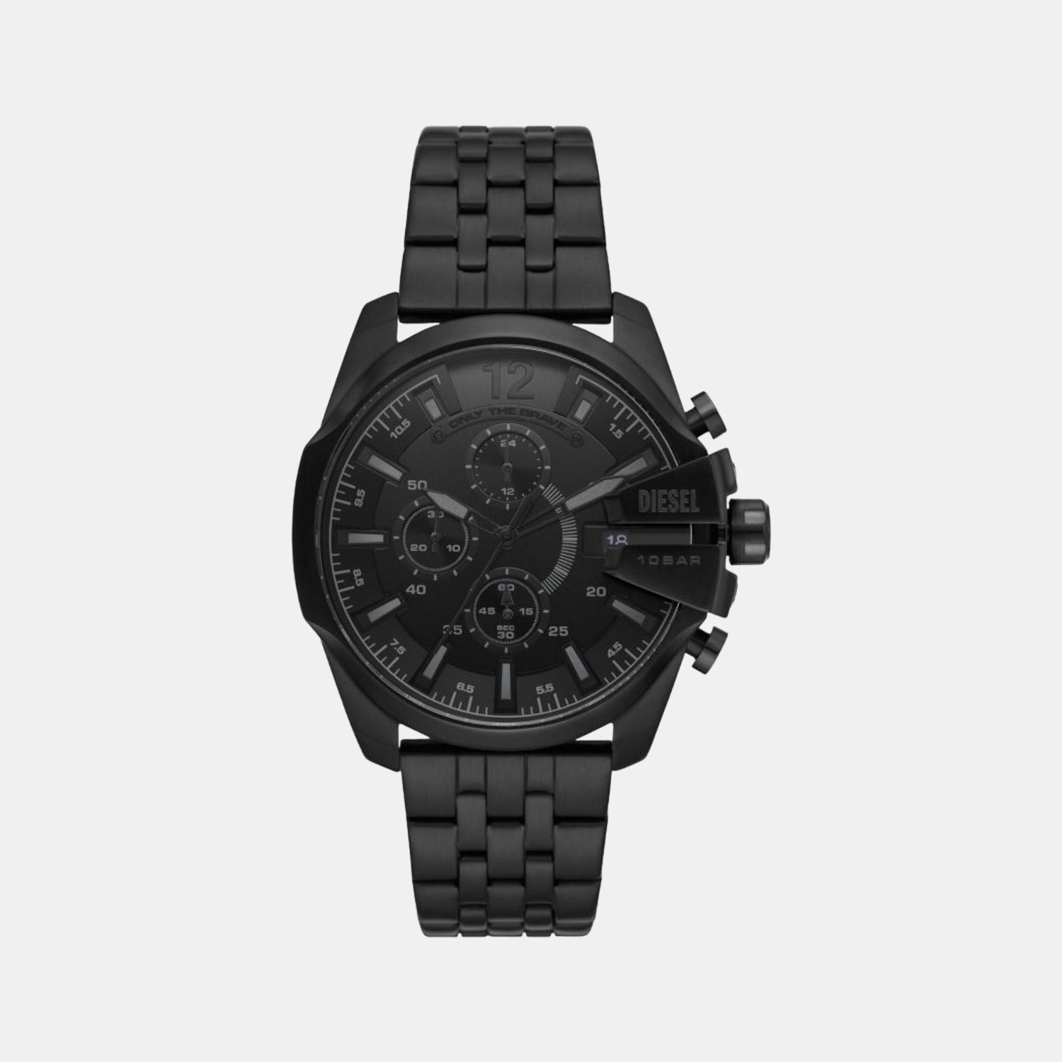 Diesel Round Black Chronograph watch