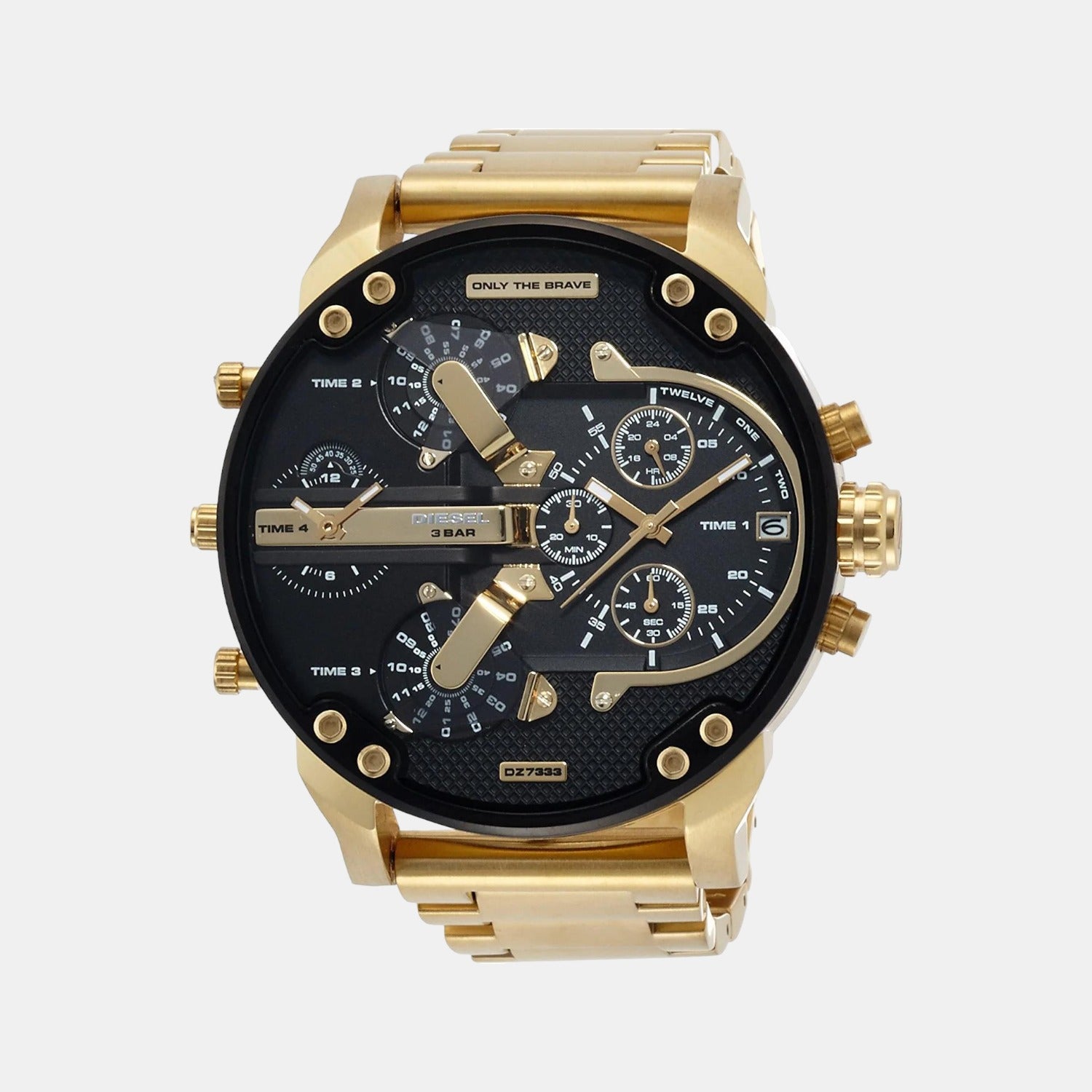 Diesel Round Black Chronograph watch