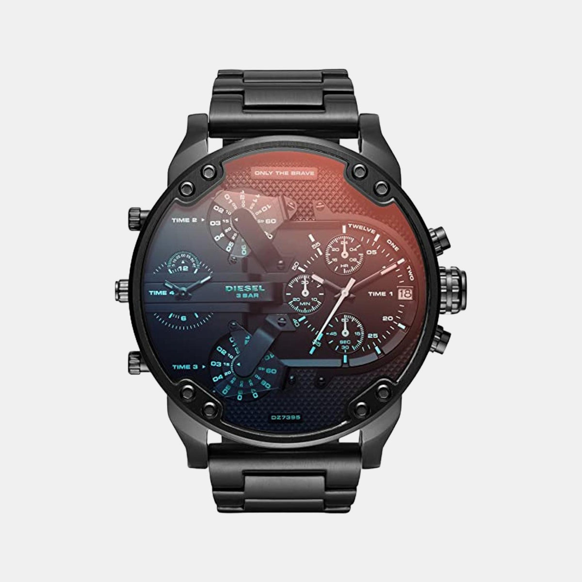 Diesel Round Brown Chronograph watch