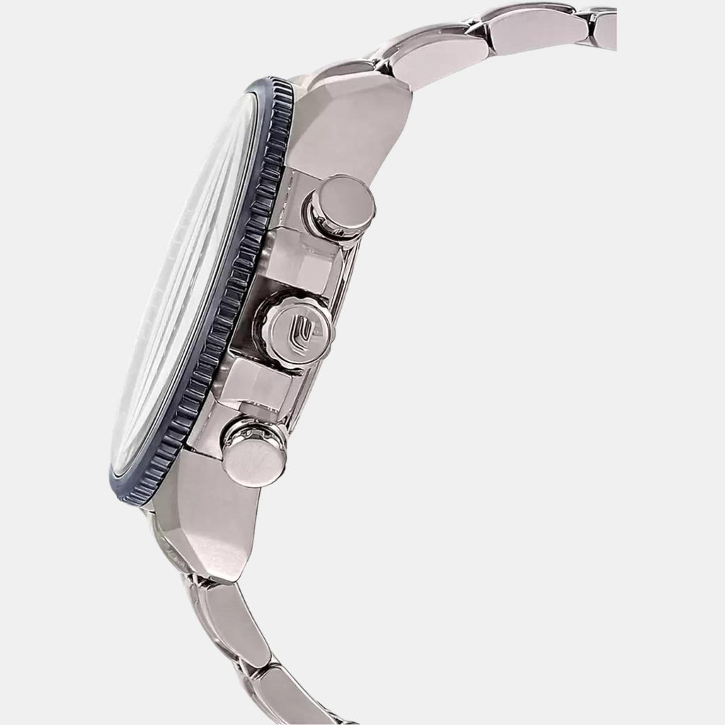 Casio Men Round Two Tone watch