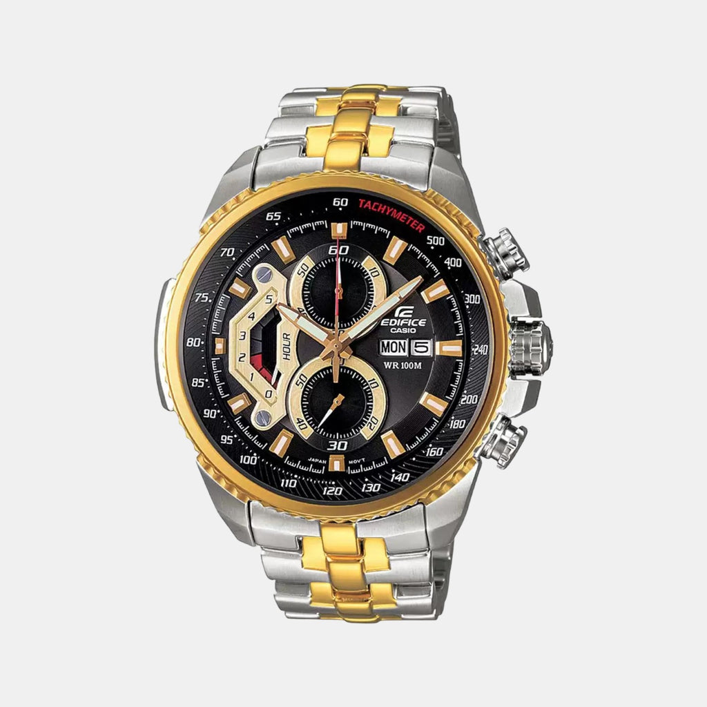 Casio Round Gold Chronograph watch