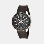 Casio Round Black Chronograph watch