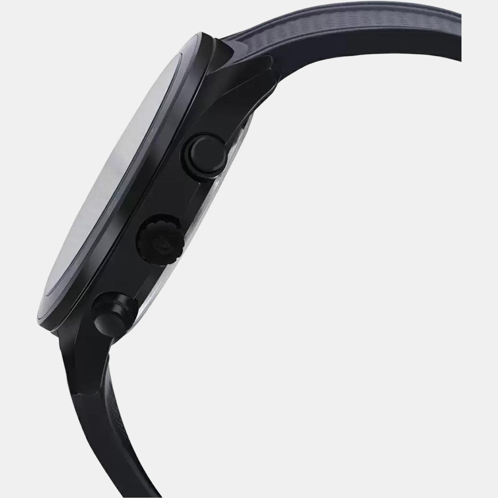 Casio Men Round Black watch