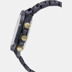 Casio Men Round Black watch