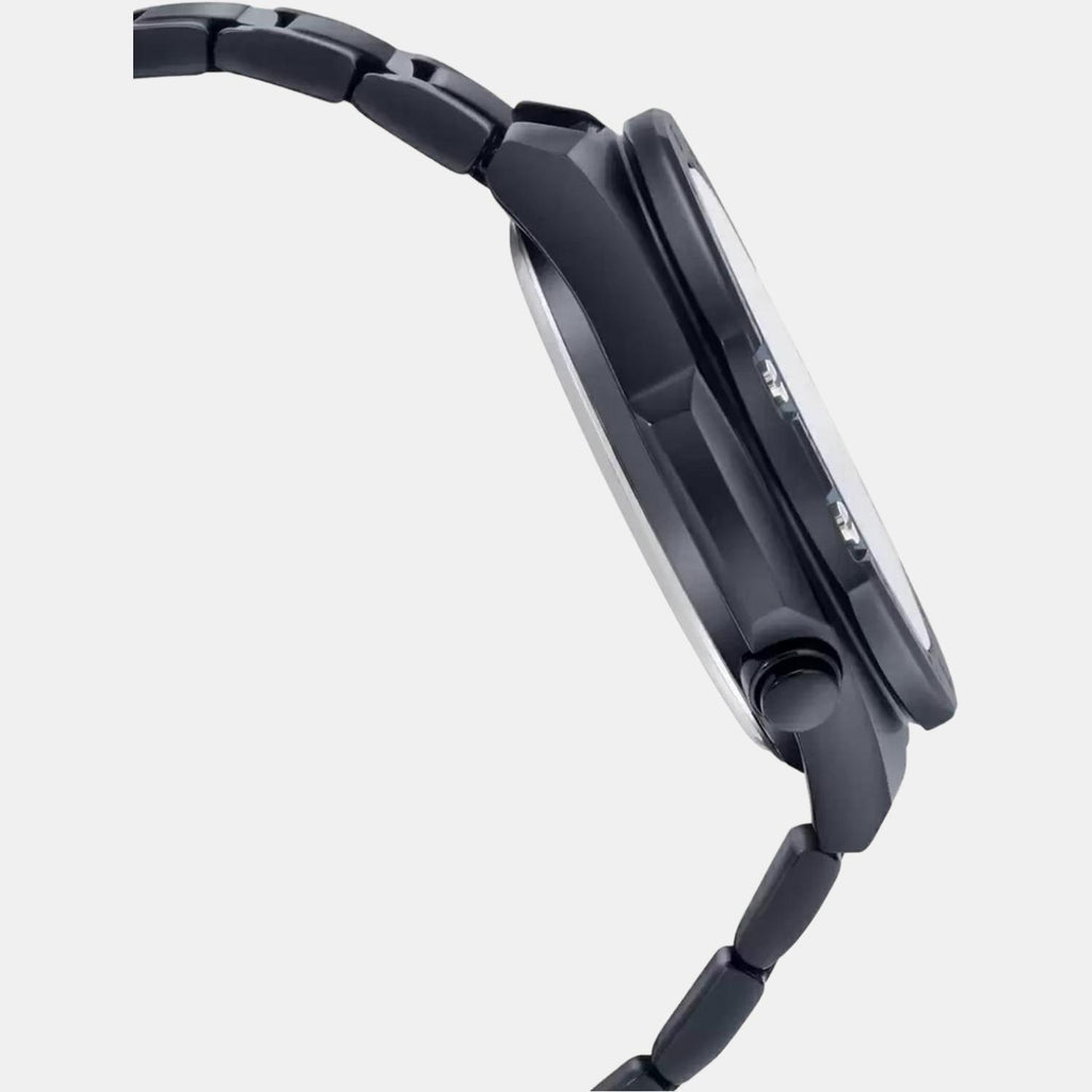 Casio Men Round Black watch