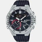 Casio Men Round Black watch