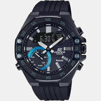 Casio Men Round Black watch