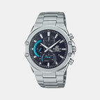 Casio Round Black Chronograph watch
