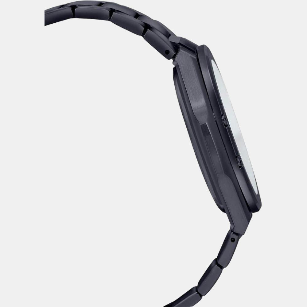 Casio Men Round Black watch