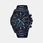 Casio Round Black Chronograph watch