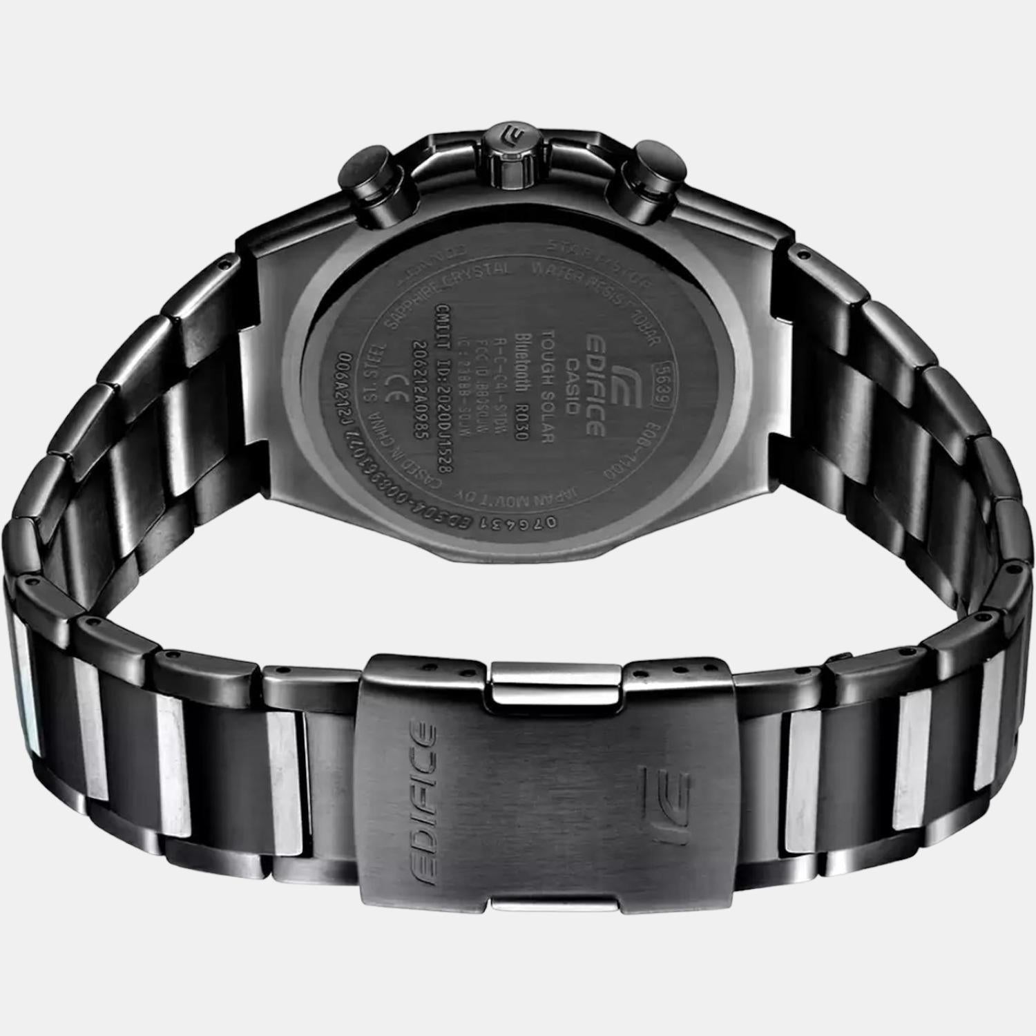 Casio Stainless Steel Black watch