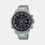 Casio Round Black Chronograph watch