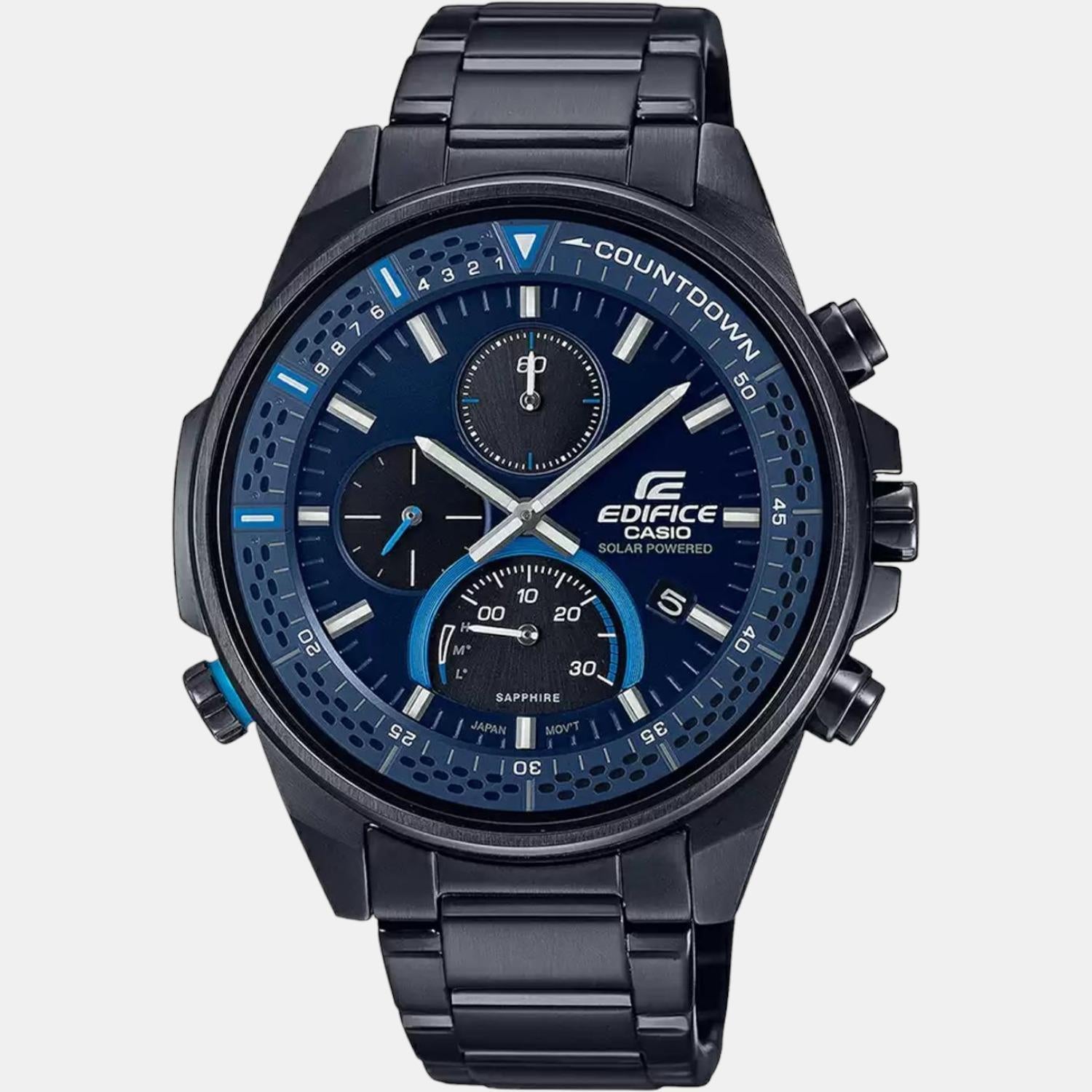 Casio edifice sales blue strap