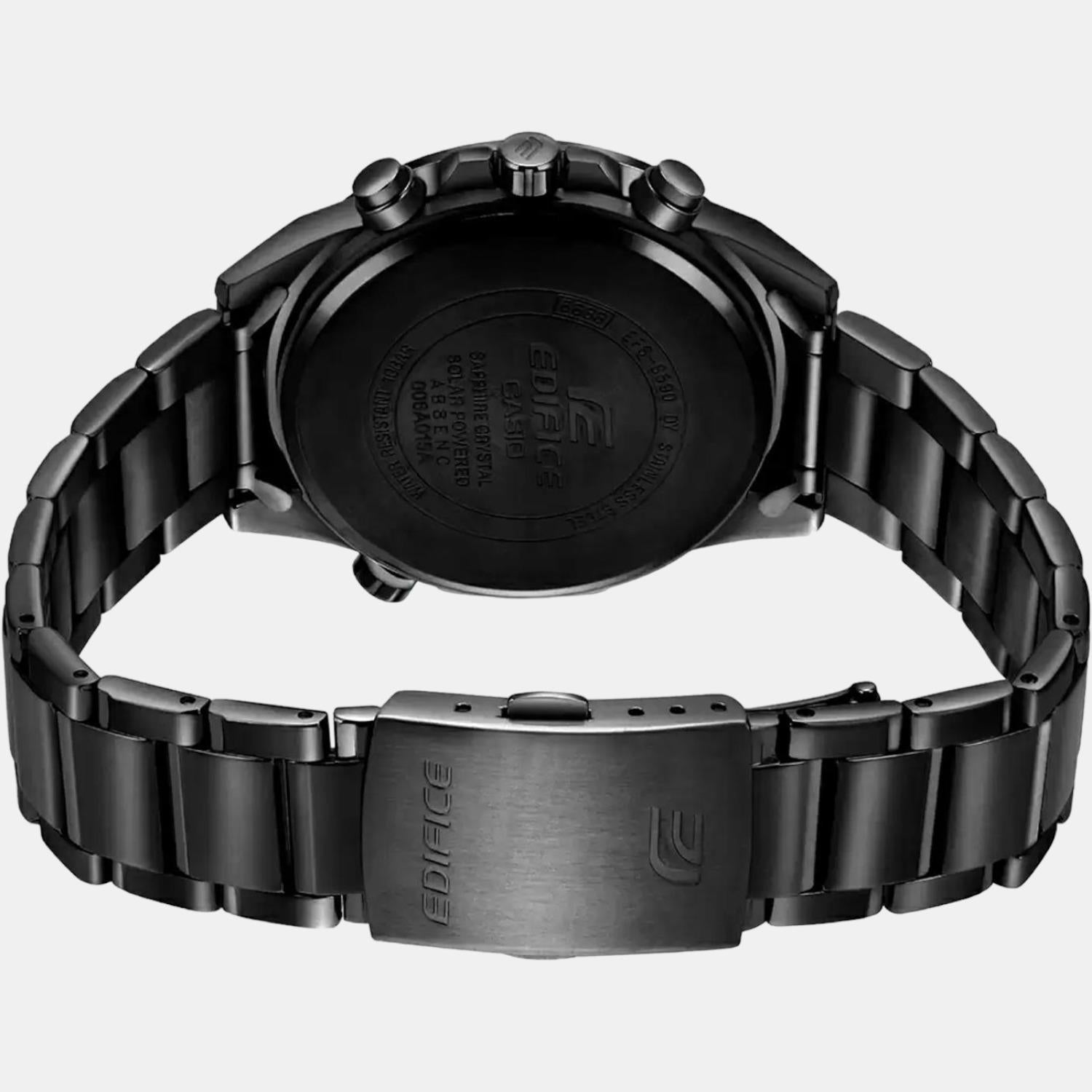 Casio Stainless Steel Black watch