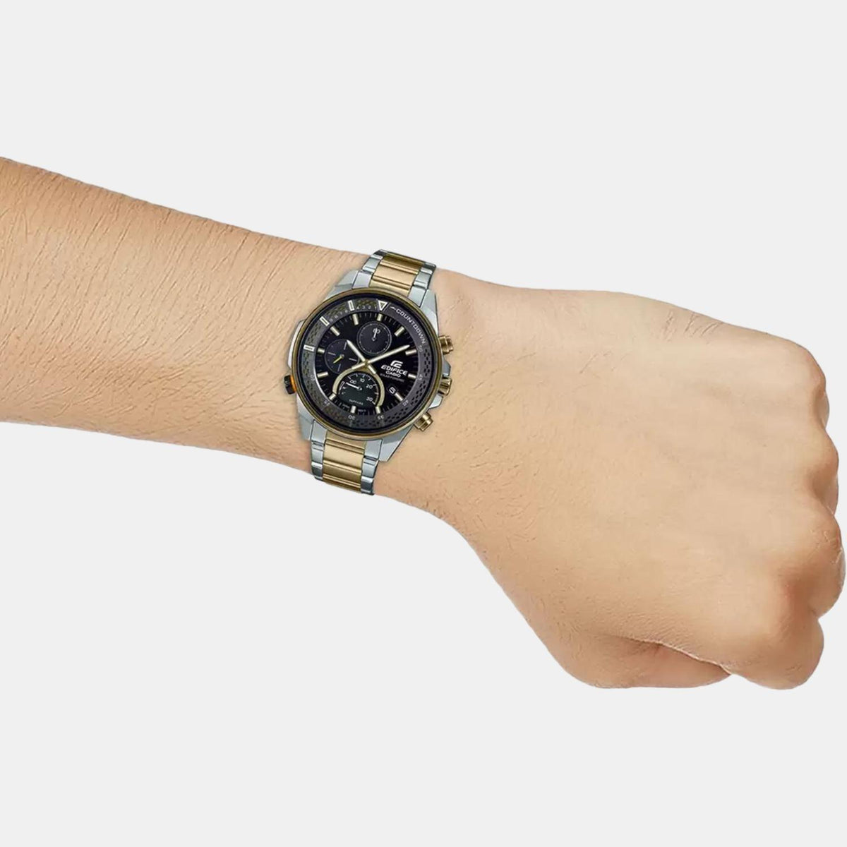 Casio Round Quartz Chronograph Men watch