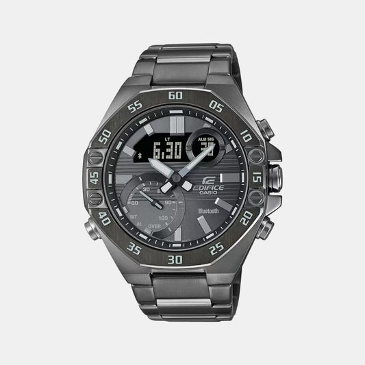 Edifice Male Analog-Digital Stainless Steel Watch ED525