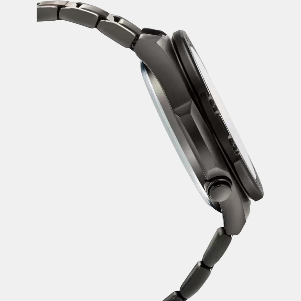 Casio Men Round Black watch