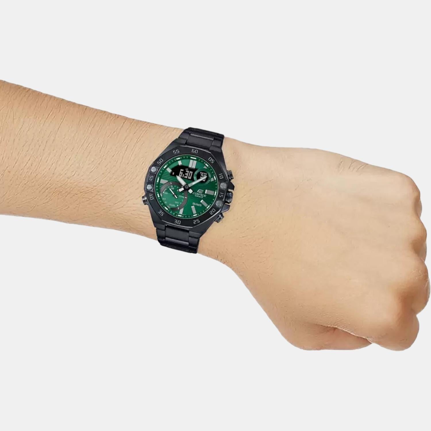 Casio green online watch