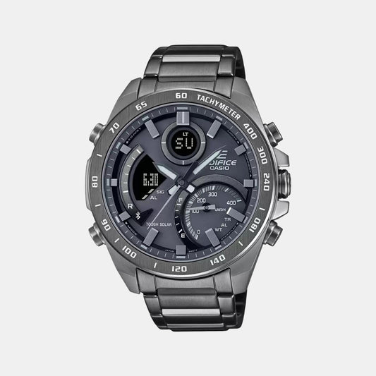 Edifice Male Analog-Digital Stainless Steel Watch ED527