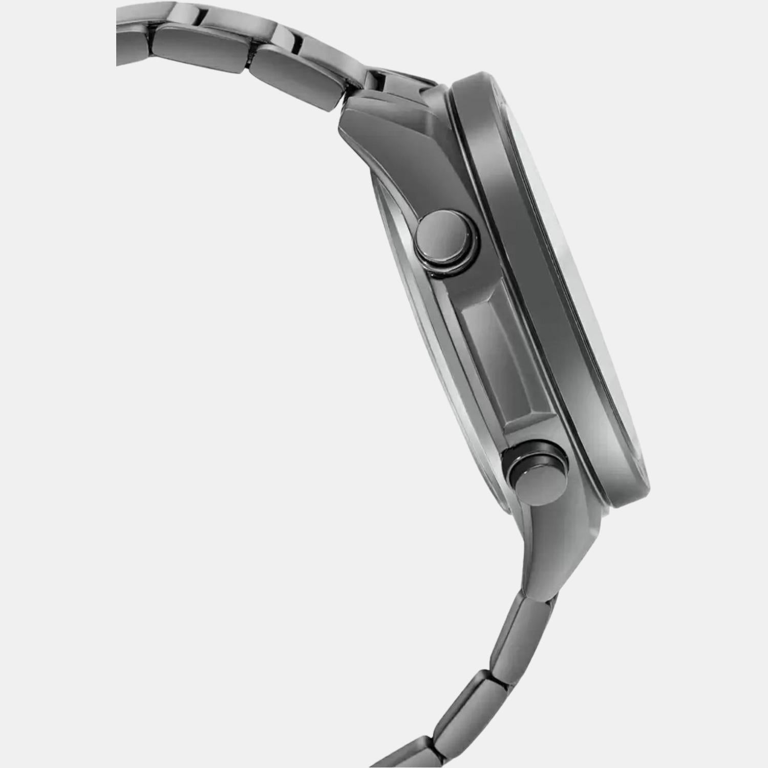 Casio Men Round Black watch