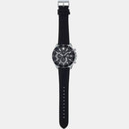 Casio Leather Black watch