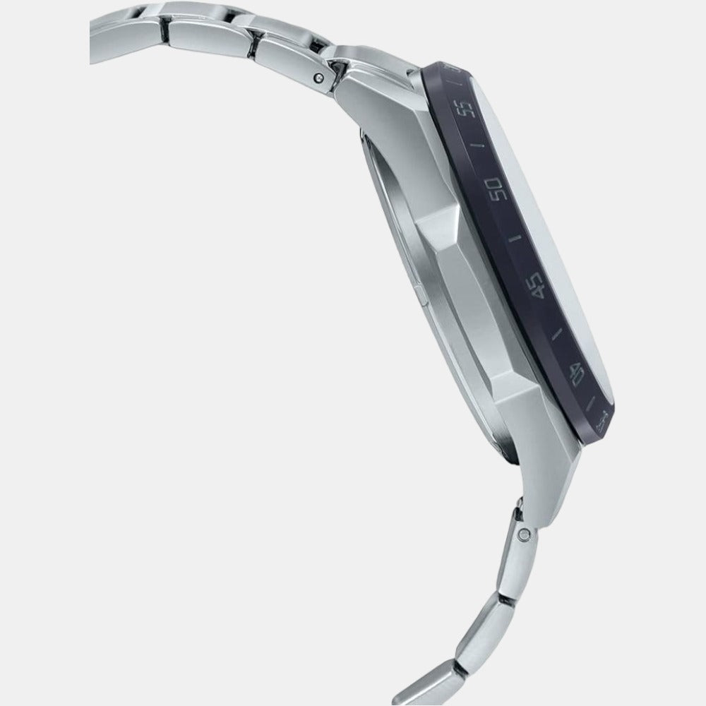 Casio Men Round Black watch