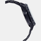 Casio Men Round Black watch