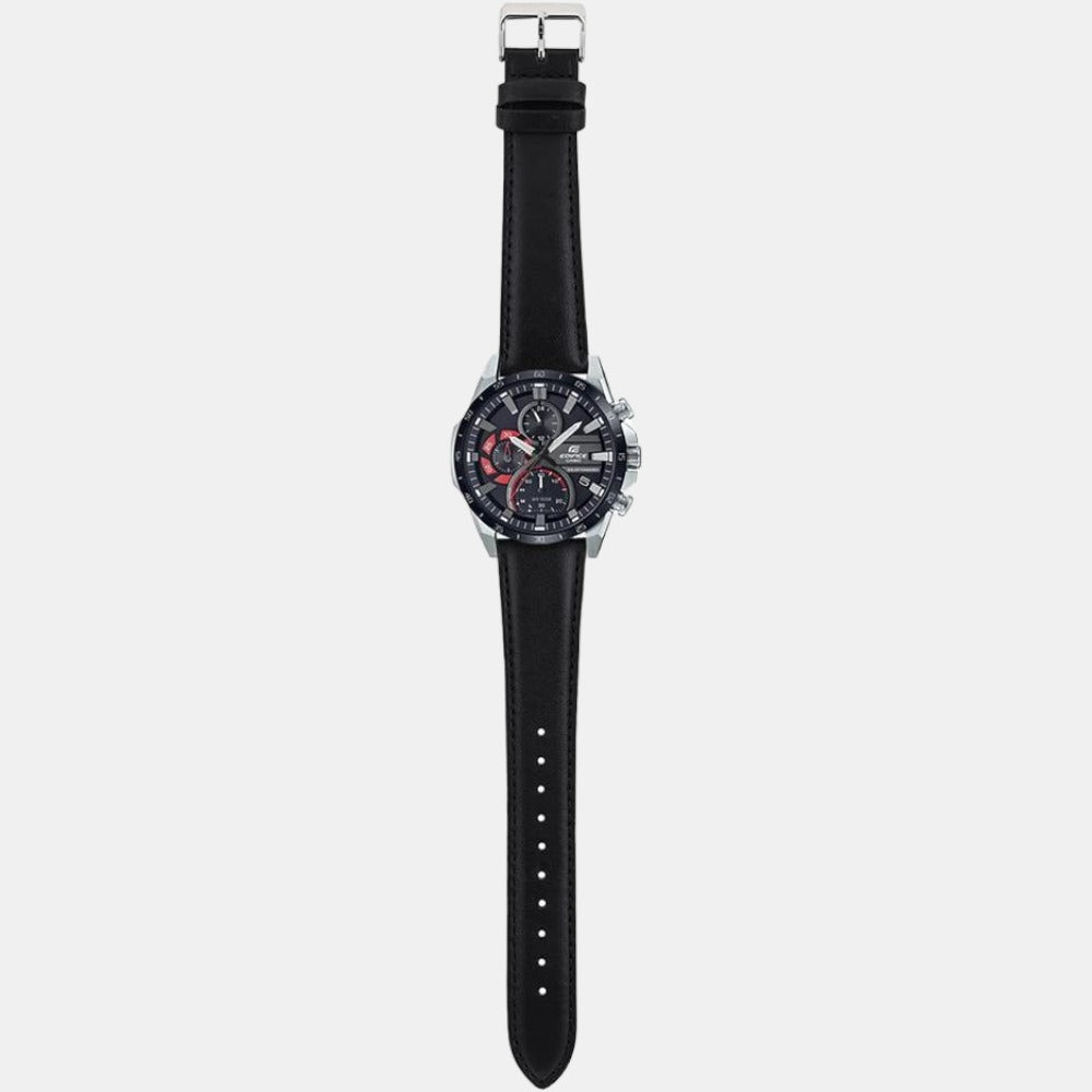 Casio Leather Black watch
