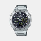 Casio Round Black Chronograph watch