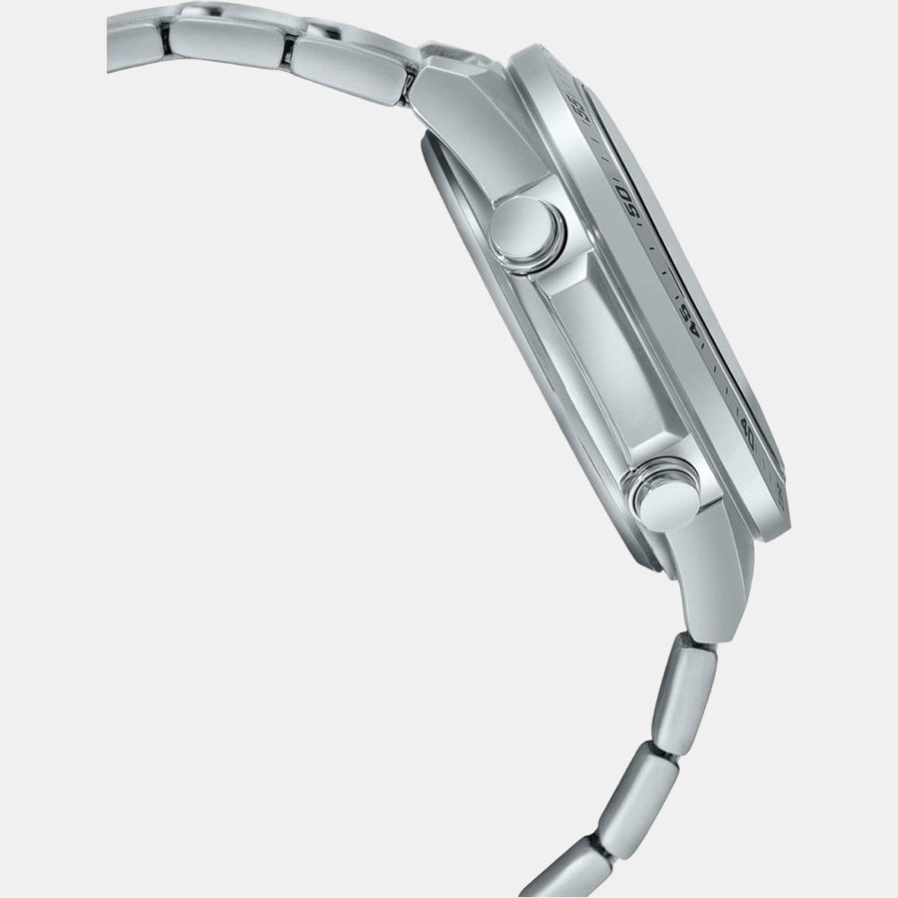 Casio Men Round Black watch