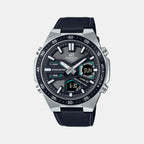Casio Round Black Chronograph watch