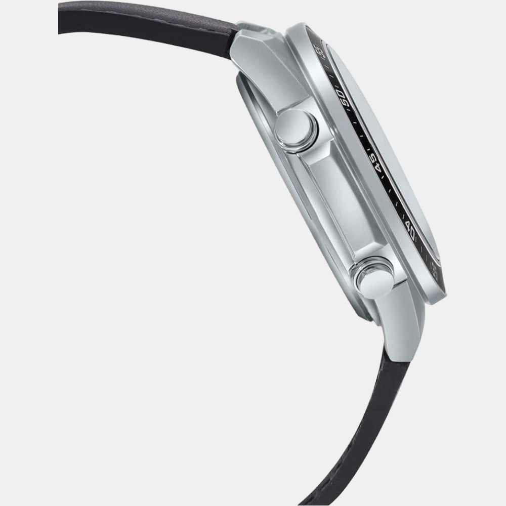 Casio Men Round Black watch