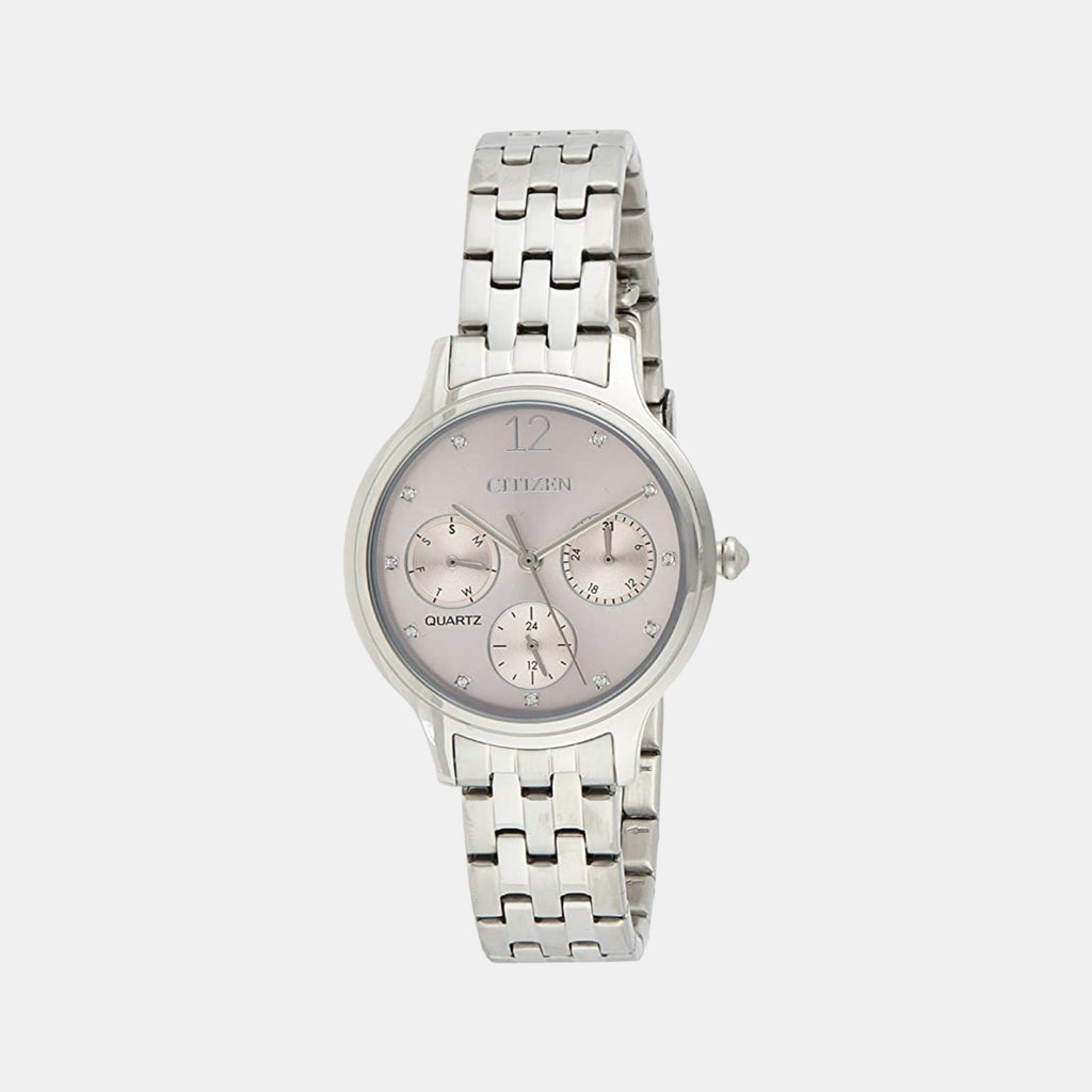 Citizen Round Pink Chronograph watch