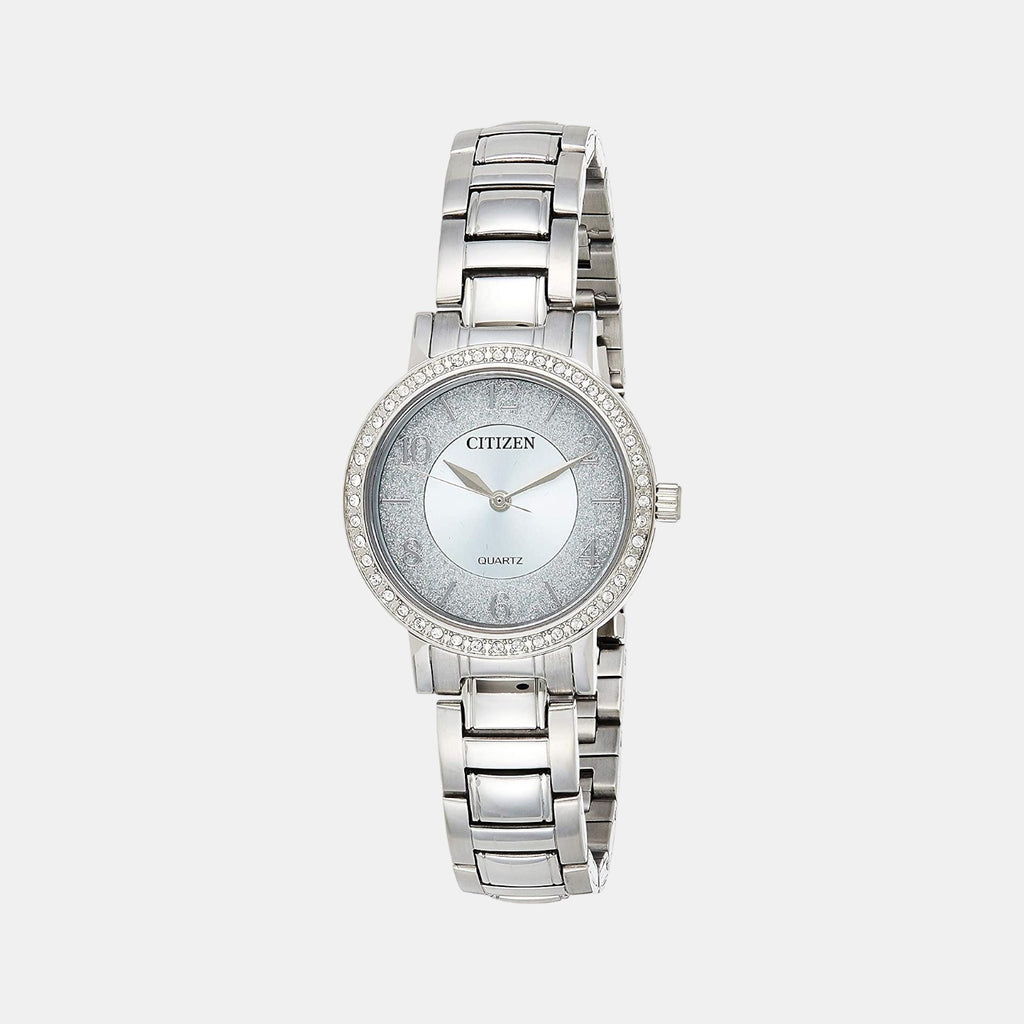 Citizen Round Silver Analog watch