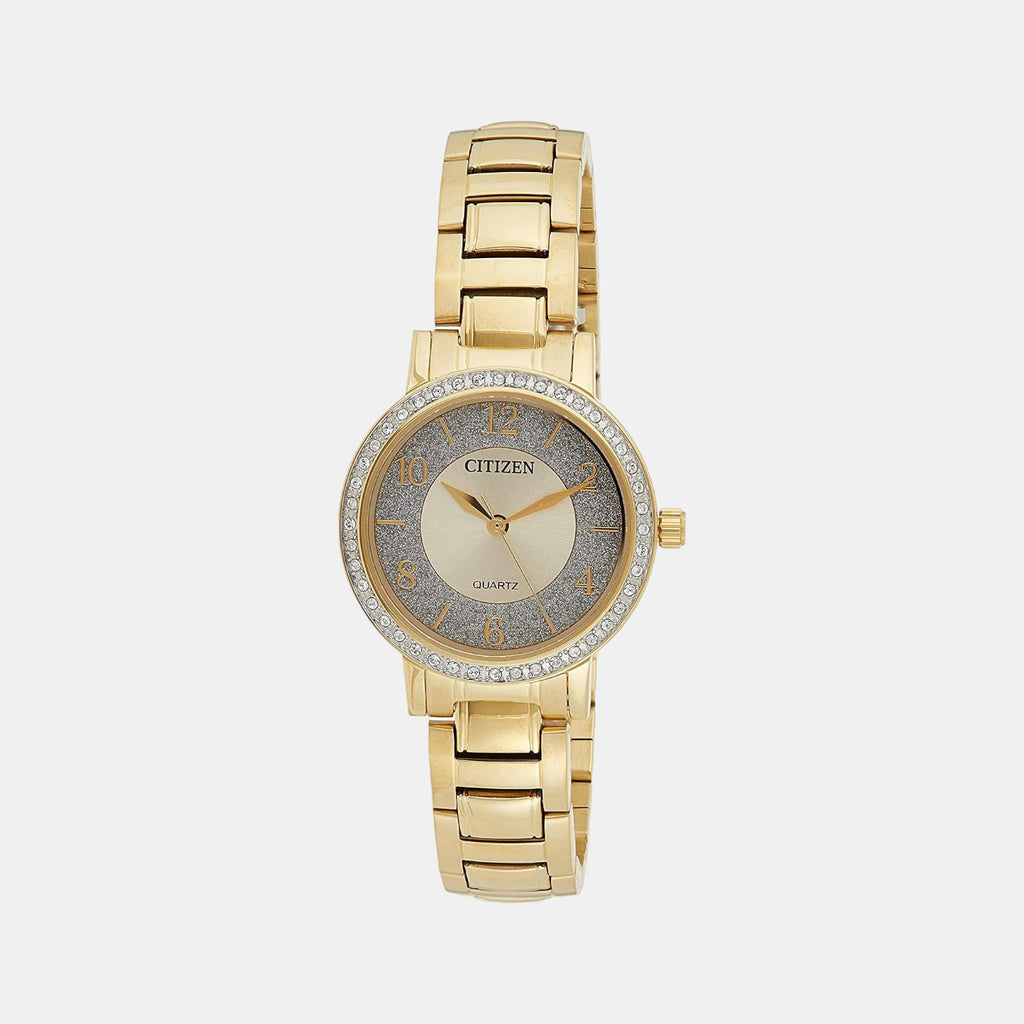Citizen Round Gold Analog watch