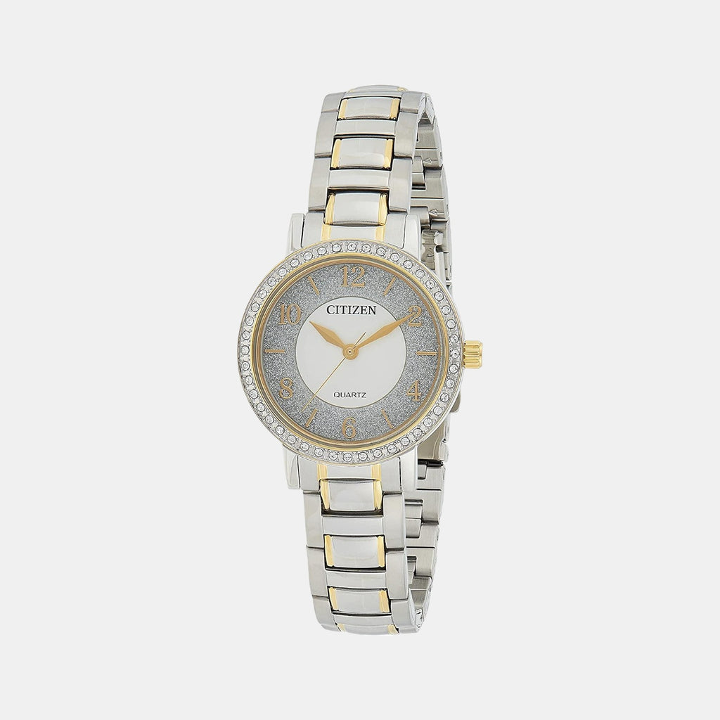Citizen Round Silver Analog watch