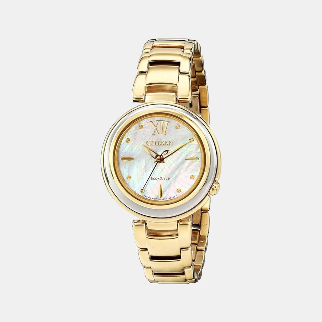 Citizen Round White Analog watch