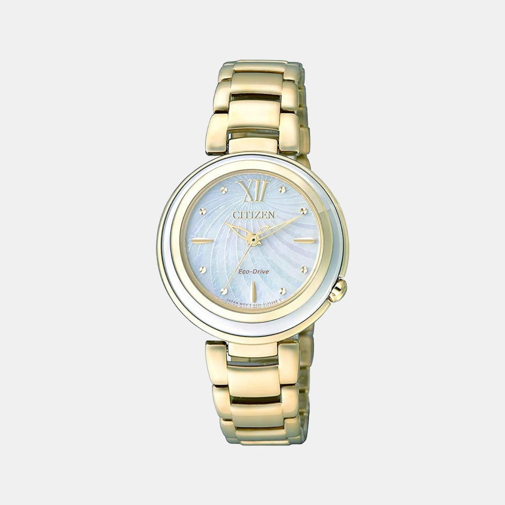 Citizen Round Mother Of Pearl Analog watch