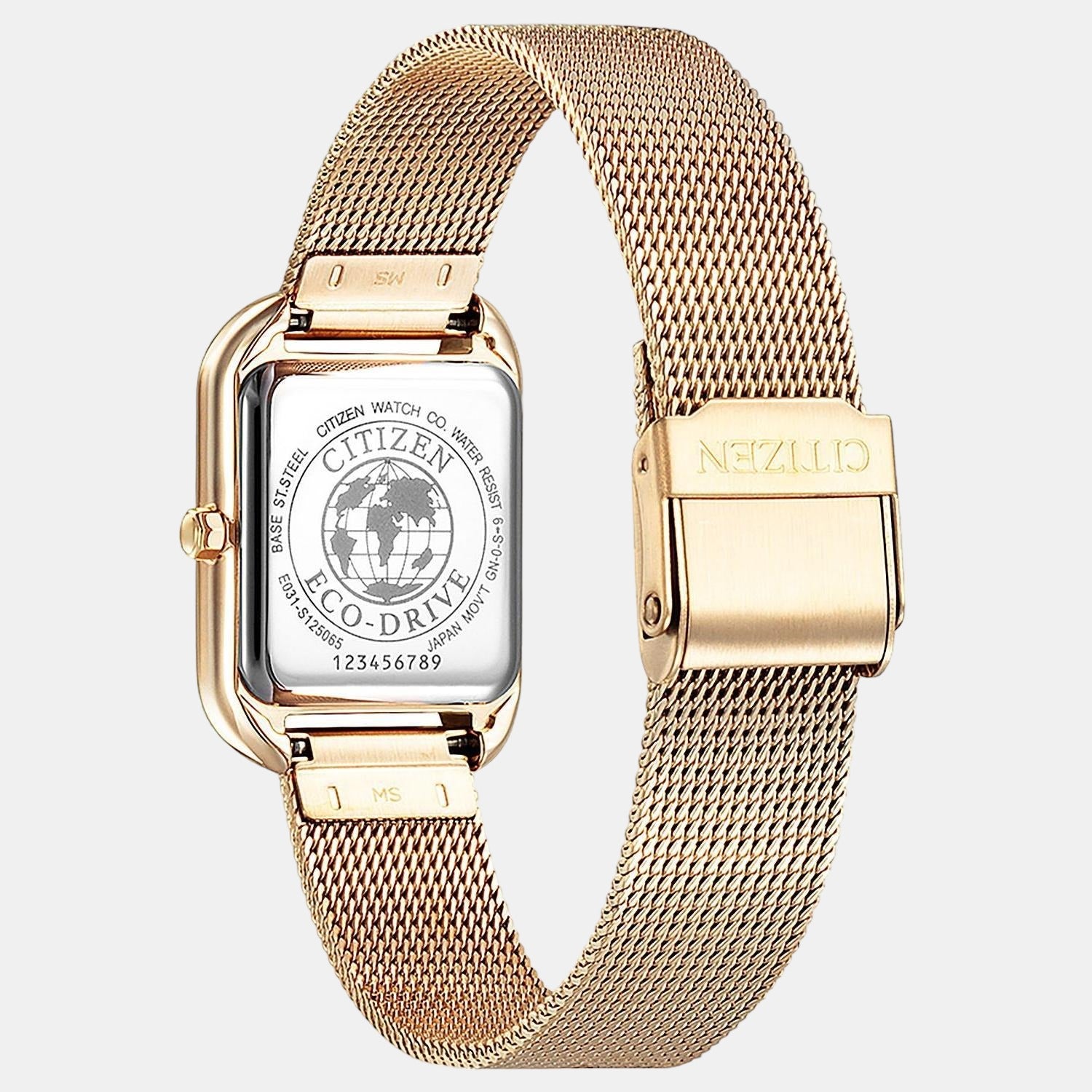 Citizen Women Rectangular White watch