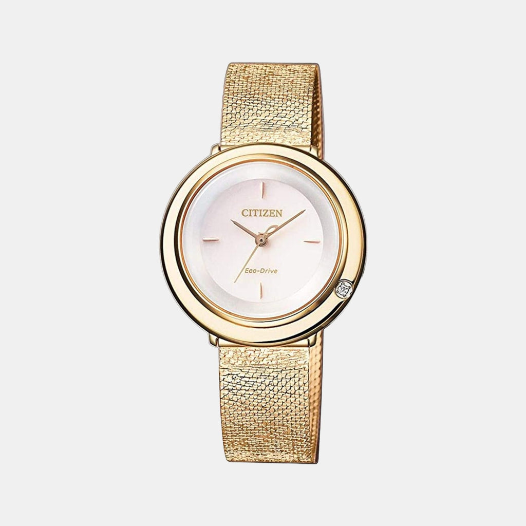 Citizen Round White Analog watch