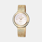 Citizen Round White Analog watch