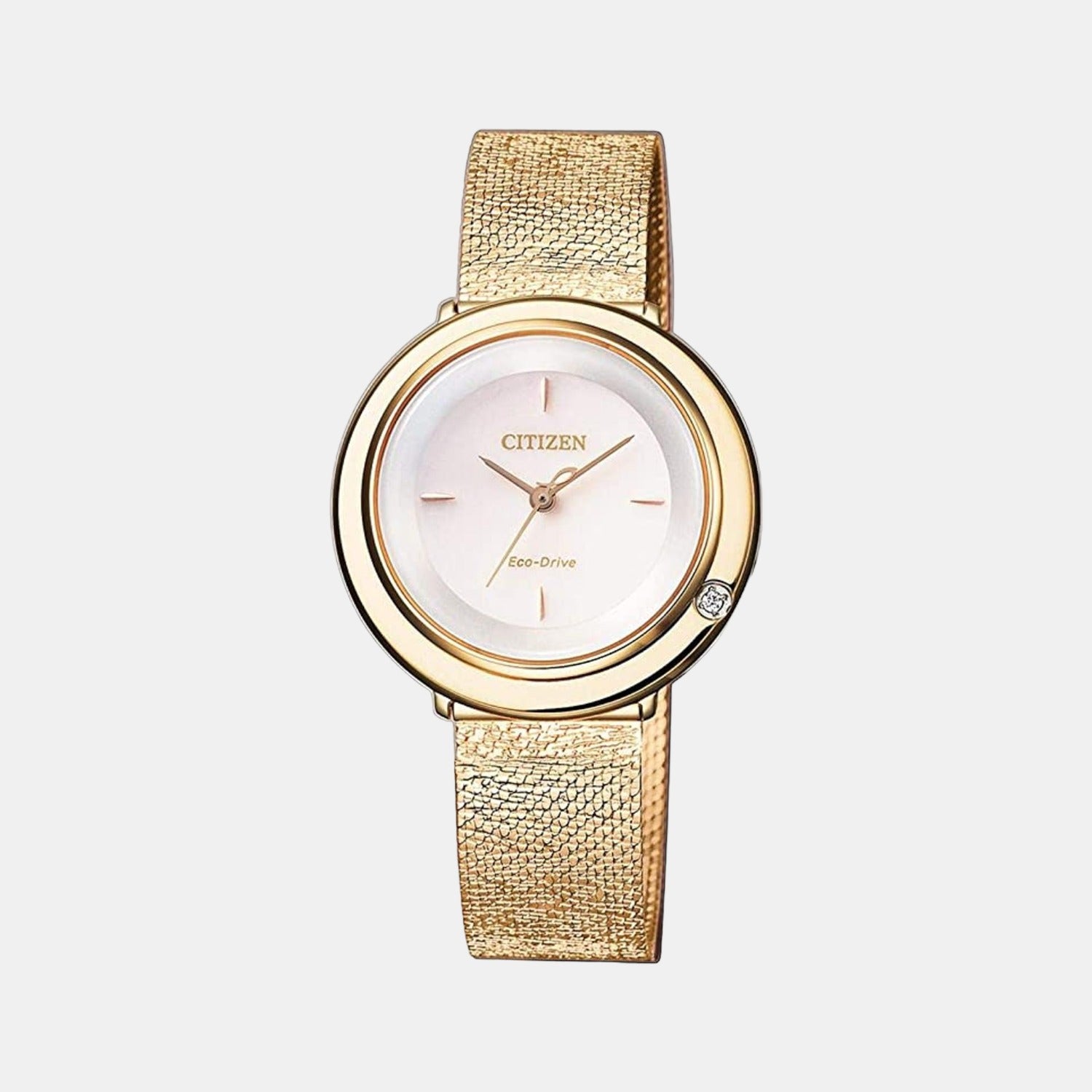 Citizen Round White Analog watch